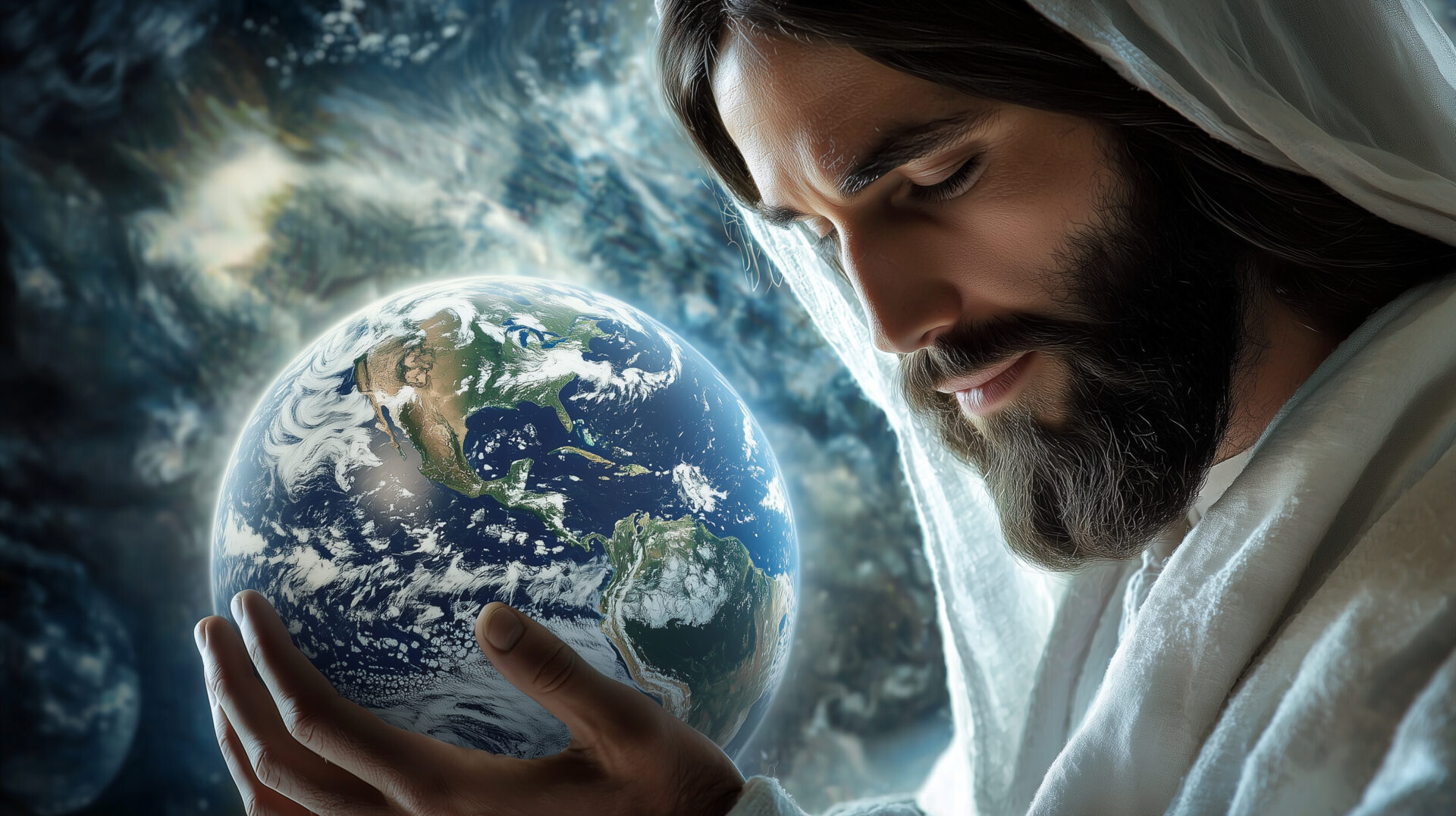 jesus-holding-the-earth-with-love